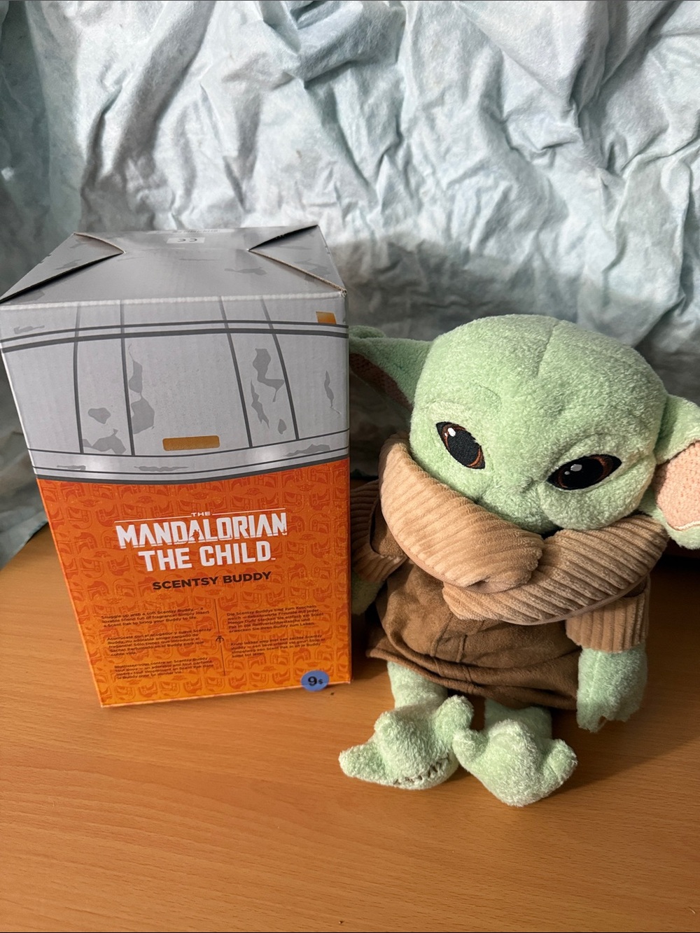 Scentsy Green & Brown The Child Plush Buddy